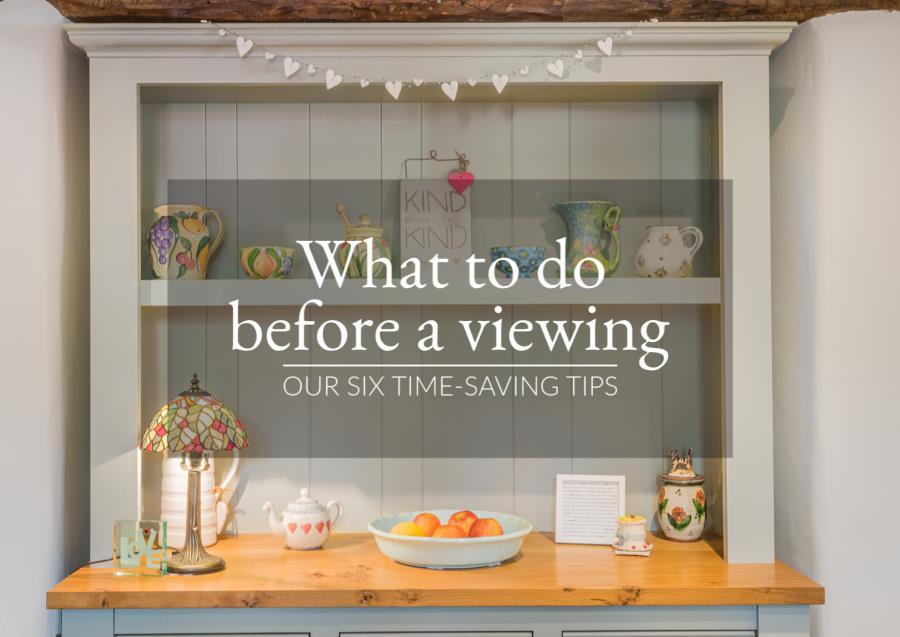 What to do before a viewing