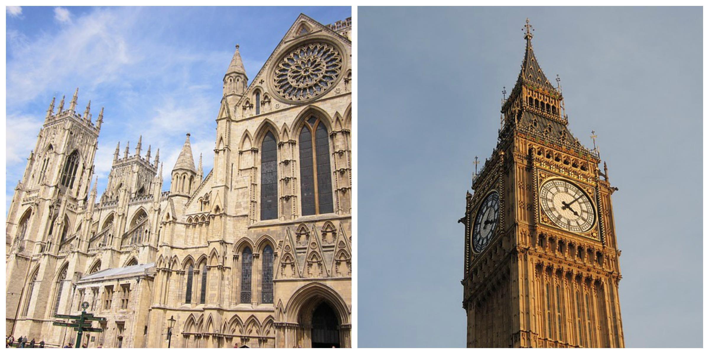 How expensive is it to live in York compared to London?