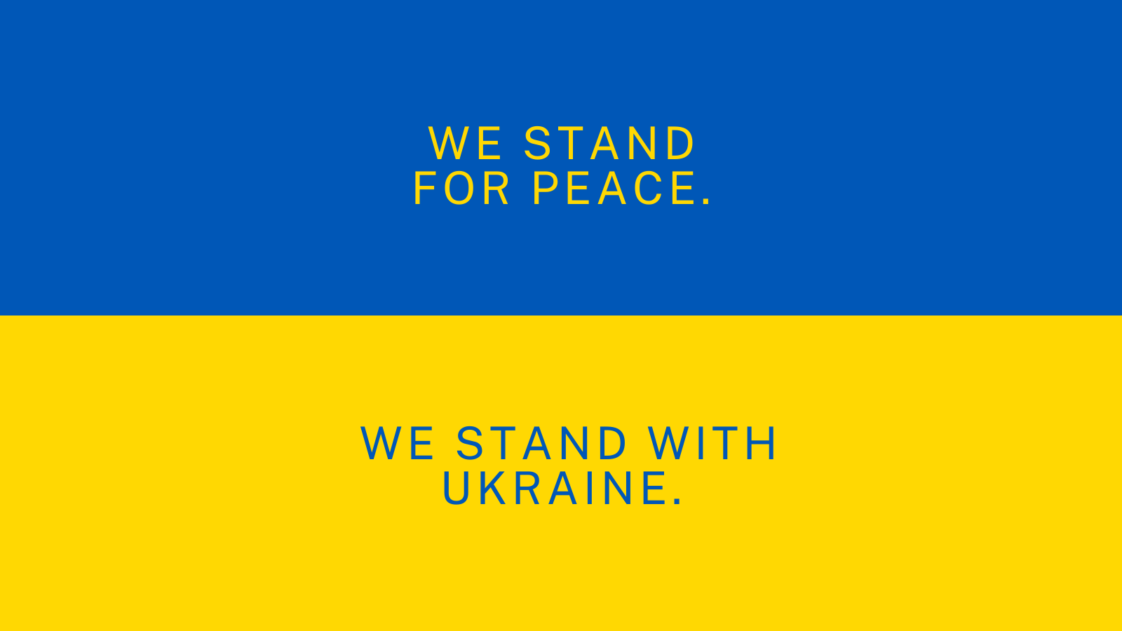 Support The People of Ukraine 