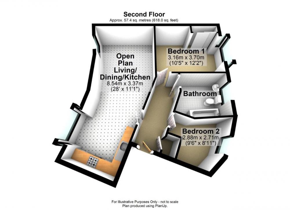 Ramsay House, York, 3d