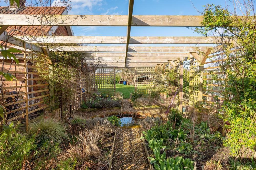 Wild Flowers with Arbor Over